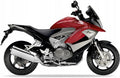 Naklejki na motocykl Honda Vfr 800 X Crossrunner 2011-2014 Czerwony R195 - Juula