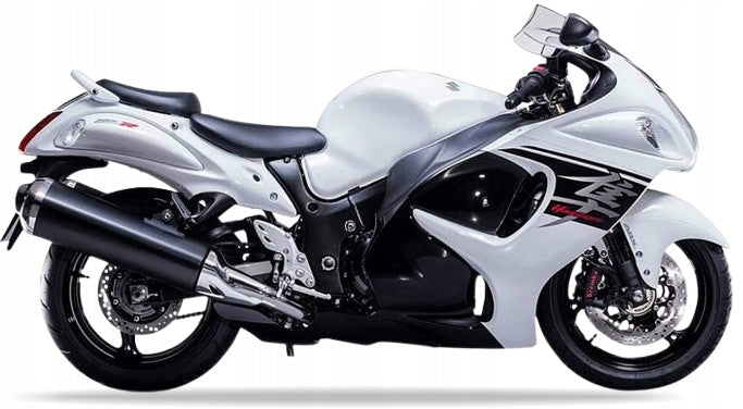 Autocollants JUUL pour Suzuki GSX 1300 R Hayabusa 2017 AGT Blanc Noir YVB 