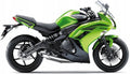 NAKLEJKI JUULA NA MOTOCYKL DO KAWASAKI ER 6F 2012 LIMONKOWO-ZIELONY 777