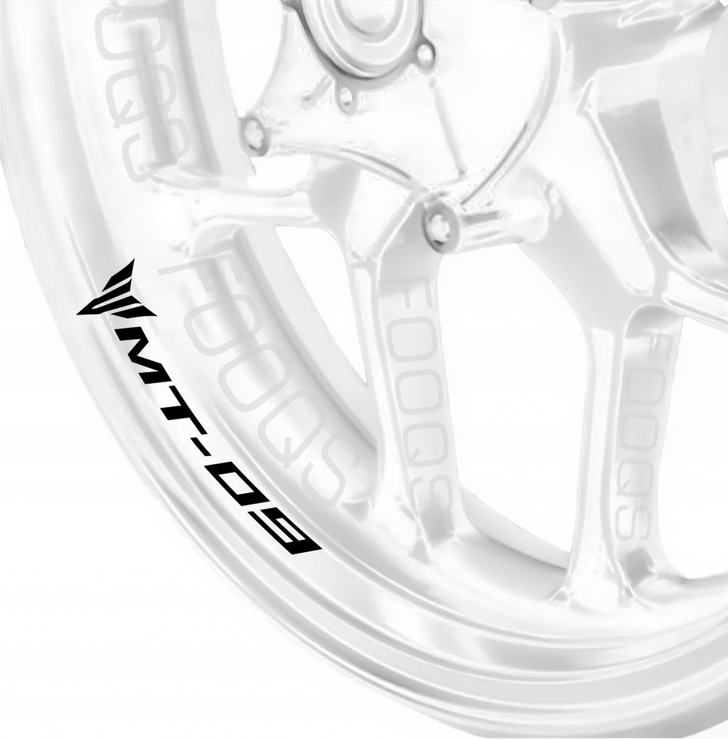 AUTOCOLLANTS DE JANTE JUULA POUR YAMAHA MT-09 