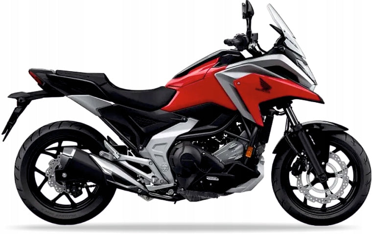 Naklejki na motocykl Honda Nc 750 X 2021-2022 Czerwony R380 - Juula