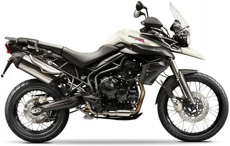 NAKLEJKI NA MOTOCYKL JUULA DO TRIUMPH TIGER 800 XC 2013-2014 BIAŁY