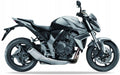 NAKLEJKI JUULA NA MOTOCYKL DO HONDA CB 1000 R 2008-2010 SREBRNY NHA95