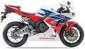 NAKLEJKI JUULA NA MOTOCYKL DO HONDA CBR 600 RR 2013 HRC BIAŁY NH196