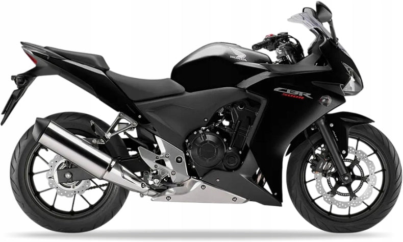 NAKLEJKI NA MOTOCYKL JUULA DO HONDA CBR 500 R 2014-2015 CZARNY NHB01