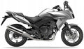 Naklejki na motocykl Honda Cbf 1000 F 2010-2011 Srebrny Nha48 - Juula
