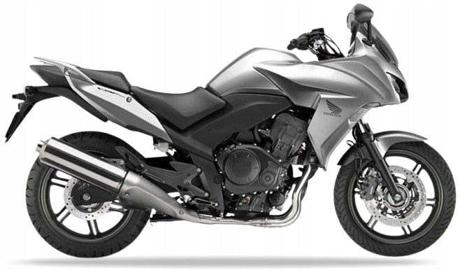 NAKLEJKI NA MOTOCYKL JUULA DO HONDA CBF 1000 F 2010-2011 SREBRNY NHA48