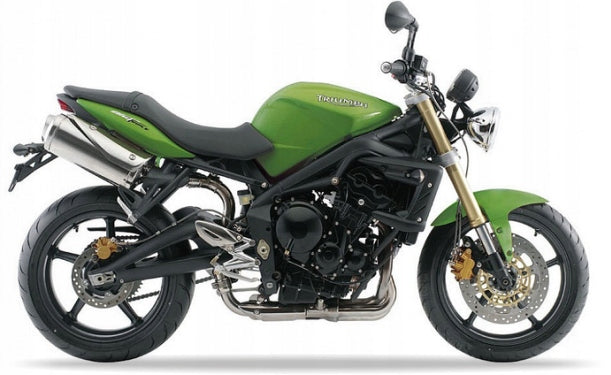 NAKLEJKI NA MOTOCYKL JUULA DO TRIUMPH STREET TRIPLE 675 2008-2010 ROULETTE ZIELONY