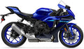 NAKLEJKI NA MOTOCYKL JUULA DO YAMAHA YZF R1 2024 NIEBIESKI C DPBMC