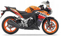 Naklejki na motocykl Honda Cbr 125 R 2012-2013 Pomarańczowy Yr271 Repsol - Juula