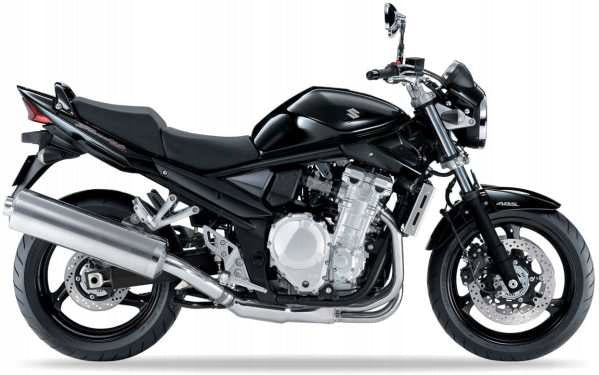 NAKLEJKI JUULA NA MOTOCYKL DO SUZUKI GSF 1250 N BANDIT 2007-2009 CZARNY YAY