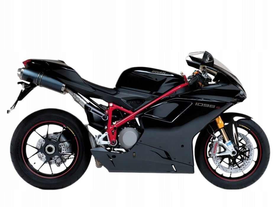 NAKLEJKI NA MOTOCYKL JUULA DO DUCATI 1098 S 2009 CZARNY