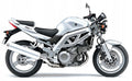 NAKLEJKI NA MOTOCYKL JUULA DO SUZUKI SV 1000 2004-2007 SREBRNY YD8
