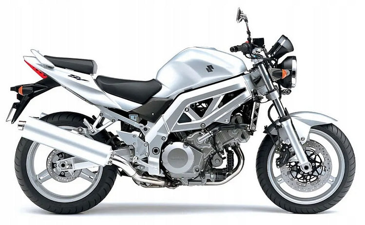 NAKLEJKI NA MOTOCYKL JUULA DO SUZUKI SV 1000 2004-2007 SREBRNY YD8