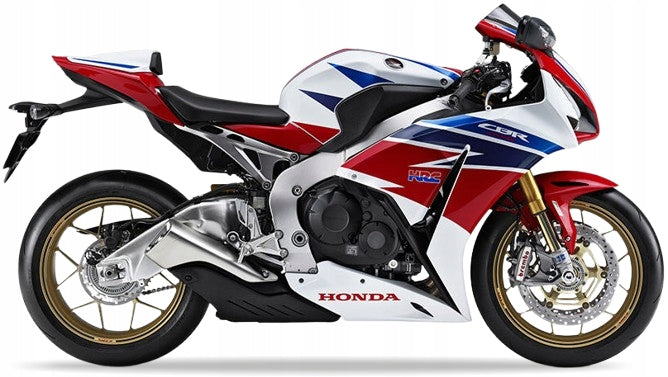 Naklejki na motocykl Honda Cbr 1000 Rr 2016 Fireblade Hrc Sp Biały Nh196 - Juula