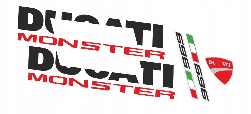 NAKLEJKI DUCATI MONSTER 696 2010