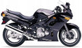 NAKLEJKI JUULA NA MOTOCYKL DO KAWASAKI ZZR 600 1995-2003 CZARNY 218