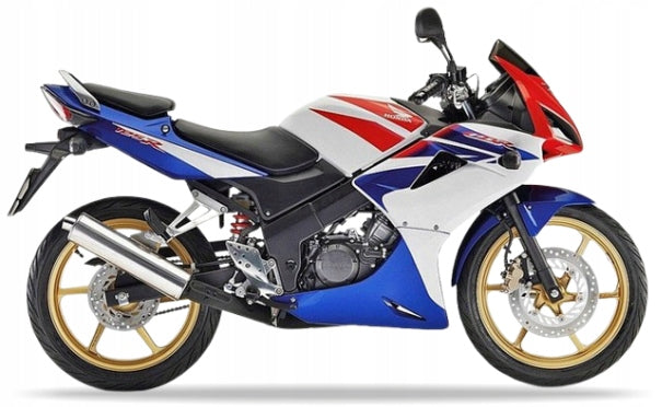 Naklejki na motocykl Honda Cbr 125 R 2009-2010 Biały Nh196H - Juula