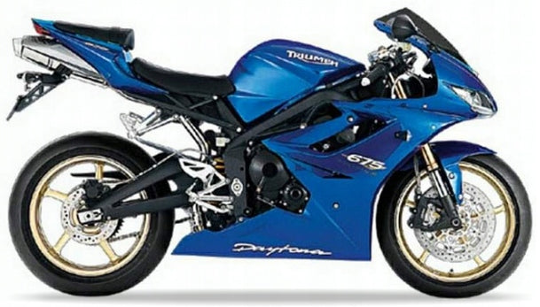 NAKLEJKI JUULA DO TRIUMPH DAYTONA 675 2011 CASPIAN NIEBIESKA PERŁA