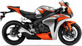 Naklejki na motocykl Honda Cbr 1000 Rr 2010 Usa Pomarańczowy Srebrny Nha30 - Juula