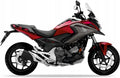 Naklejki na motocykl Honda Nc 750 X 2019-2020 Czerwony R381 - Juula