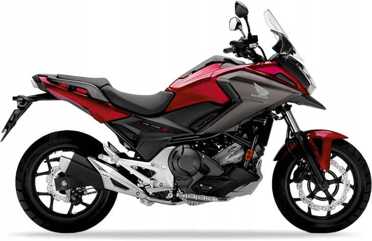 Naklejki na motocykl Honda Nc 750 X 2019-2020 Czerwony R381 - Juula