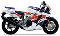 Naklejki na motocykl Honda Cbr 900 Rr 1993 Biało-Niebiesko-Czerwony Nh196I - Juula