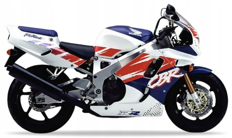 Naklejki na motocykl Honda Cbr 900 Rr 1993 Biało-Niebiesko-Czerwony Nh196I - Juula