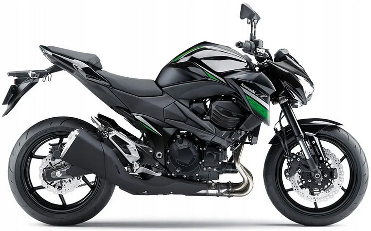 NAKLEJKI NA MOTOCYKL JUULA DO KAWASAKI Z 800 2016-2017 CZARNY E VERSION 660