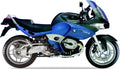NAKLEJKI JUULA NA MOTOCYKL DO BMW R 1200 ST 2005-2007 GRAFITOWO-NIEBIESKI