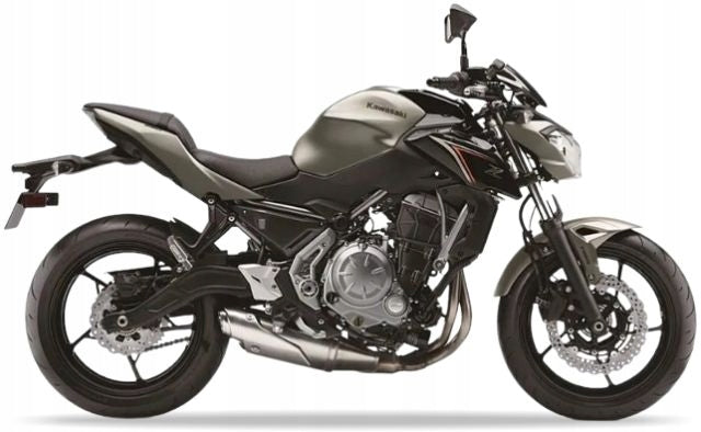 NAKLEJKI NA MOTOCYKL JUULA DO KAWASAKI Z 650 2017 TYTANOWY 725