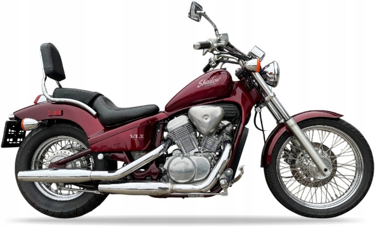 Naklejki na motocykl Honda Shadow Vt 600 1988-1991 Czerwony R114 - Juula