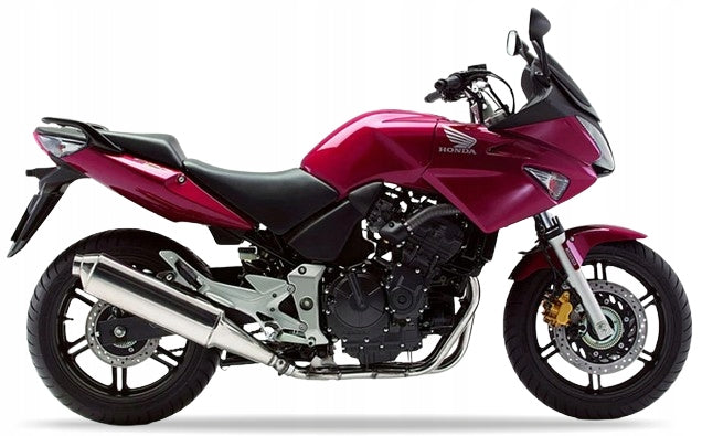 Naklejki na motocykl Honda Cbf 600 S 2004-2006 Czerwony R311 - Juula