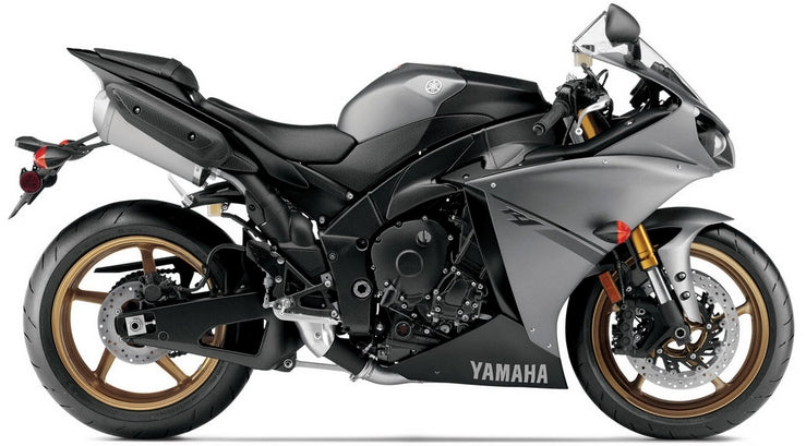 NAKLEJKI NA MOTOCYKL JUULA DO YAMAHA YZF R1 2014 MAT SZARY 3 RN22