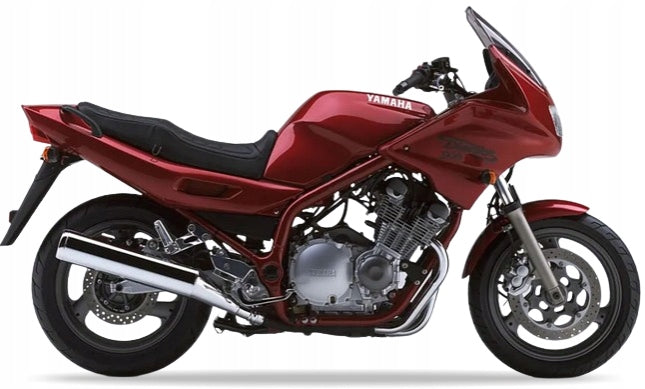 NAKLEJKI NA MOTOCYKL JUULA DO YAMAHA XJ 900 S DIVERSION 1997-2002 CZERWONY 7