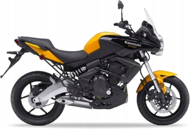 NAKLEJKI JUULA DO KAWASAKI VERSYS 650 2012-2014 ŻÓŁTY 10A