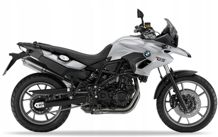 NAKLEJKI JUULA NA MOTOCYKL DO BMW F 700 GS 2012-2013 SREBRNY WN99