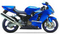 NAKLEJKI NA MOTOCYKL JUULA DO KAWASAKI ZX 12R 2002-2003 NIEBIESKI 235