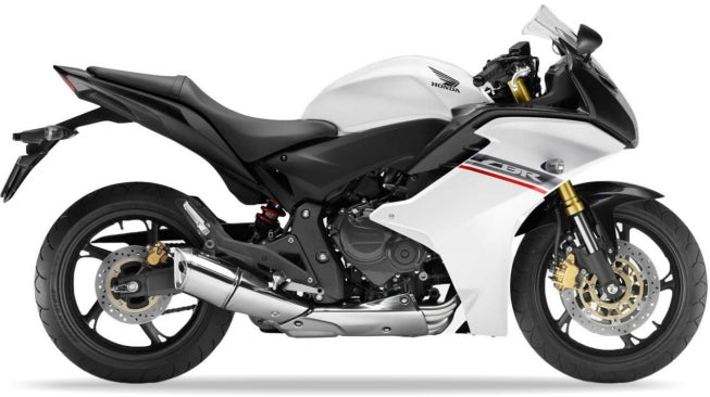 JUUL MOTORCYCLE STICKERS FOR HONDA CBR 600 F 2012 WHITE NHA16 