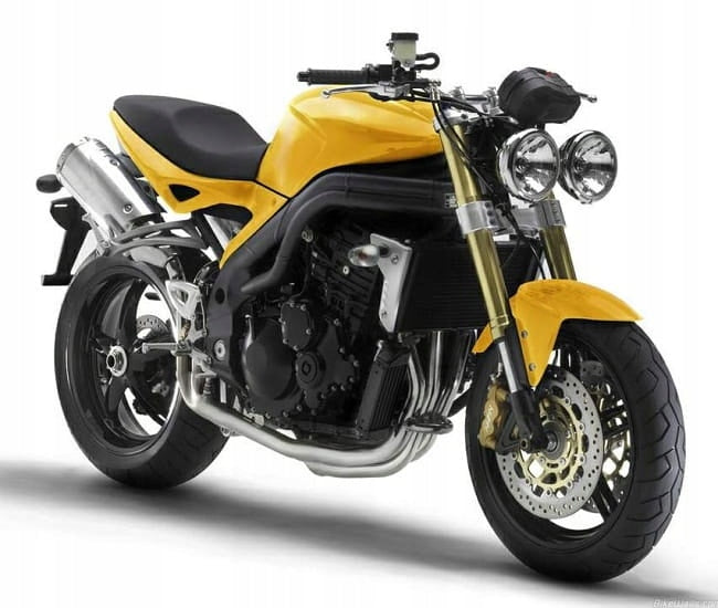 NAKLEJKI TRIUMPH SPEED TRIPLE 2006-2010 ŻÓŁTY