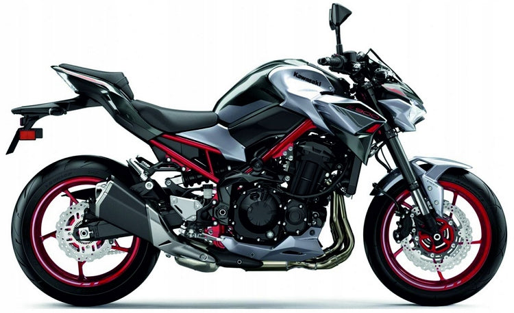 NAKLEJKI JUULA DO KAWASAKI Z 900 2023 SREBRNO-GRAFITOWY GU 51A