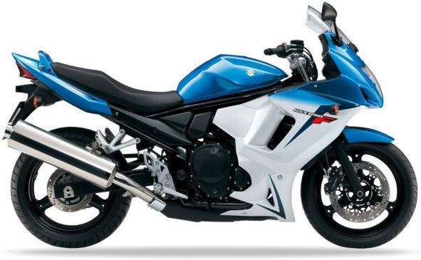 NAKLEJKI NA MOTOCYKL JUULA DO SUZUKI GSX 650 F 2012 BIAŁY NIEBIESKI GLR