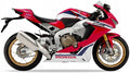 Naklejki na motocykl Honda Cbr 1000 Rr Fireblade Sp2 2018-2019 Czerwony R380X - Juula