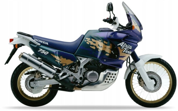 Naklejki na motocykl Honda Xrv 750 Africa Twin 1993-1995 Zielony G130 - Juula