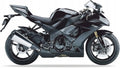 NAKLEJKI JUULA NA MOTOCYKL DO KAWASAKI ZX 10R 2008 CZARNY 17K