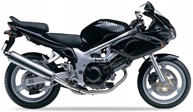 NAKLEJKI NA MOTOCYKL JUULA DO SUZUKI SV 650 S 2000-2001 CZARNY Y7L
