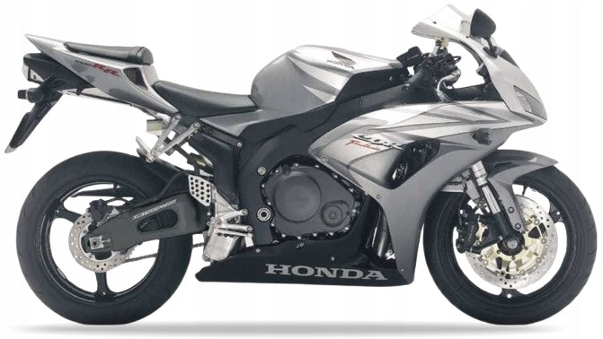 Naklejki na motocykl Honda Cbr 1000 Rr 2006 Fireblade Srebrny Nh167 - Juula