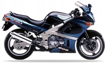 NAKLEJKI JUULA NA MOTOCYKL DO KAWASAKI ZZR 600 1993 ZIELONY HEBAN