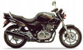 Naklejki na motocykl Honda Cb 500 1996-1997 Czarny Nh1 - Juula