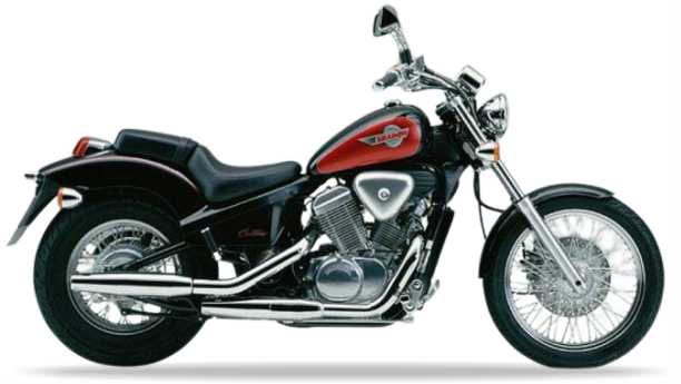 Naklejki na motocykl Honda Shadow VT 600 C 1994 czarny NH1K - Juula